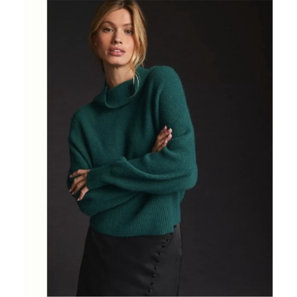 Anthropologie Pilcro Cashmere Ribbed Sweater Sz S - Picture 1 of 7
